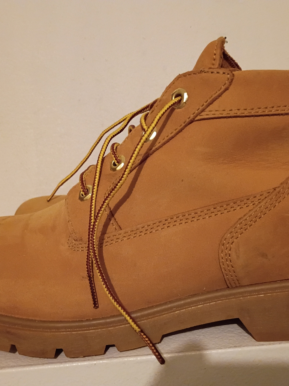 Timberland Men's 12 Wheat Nubuck Lace-Up Work Boots